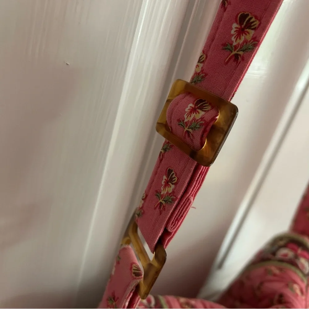 Vera Bradley Pink Floral Crossbody Bag - Picture 4 of 10